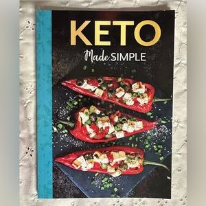 NEW! Keto Made Simple Recipe Cookbook with Pictures 79 Pages